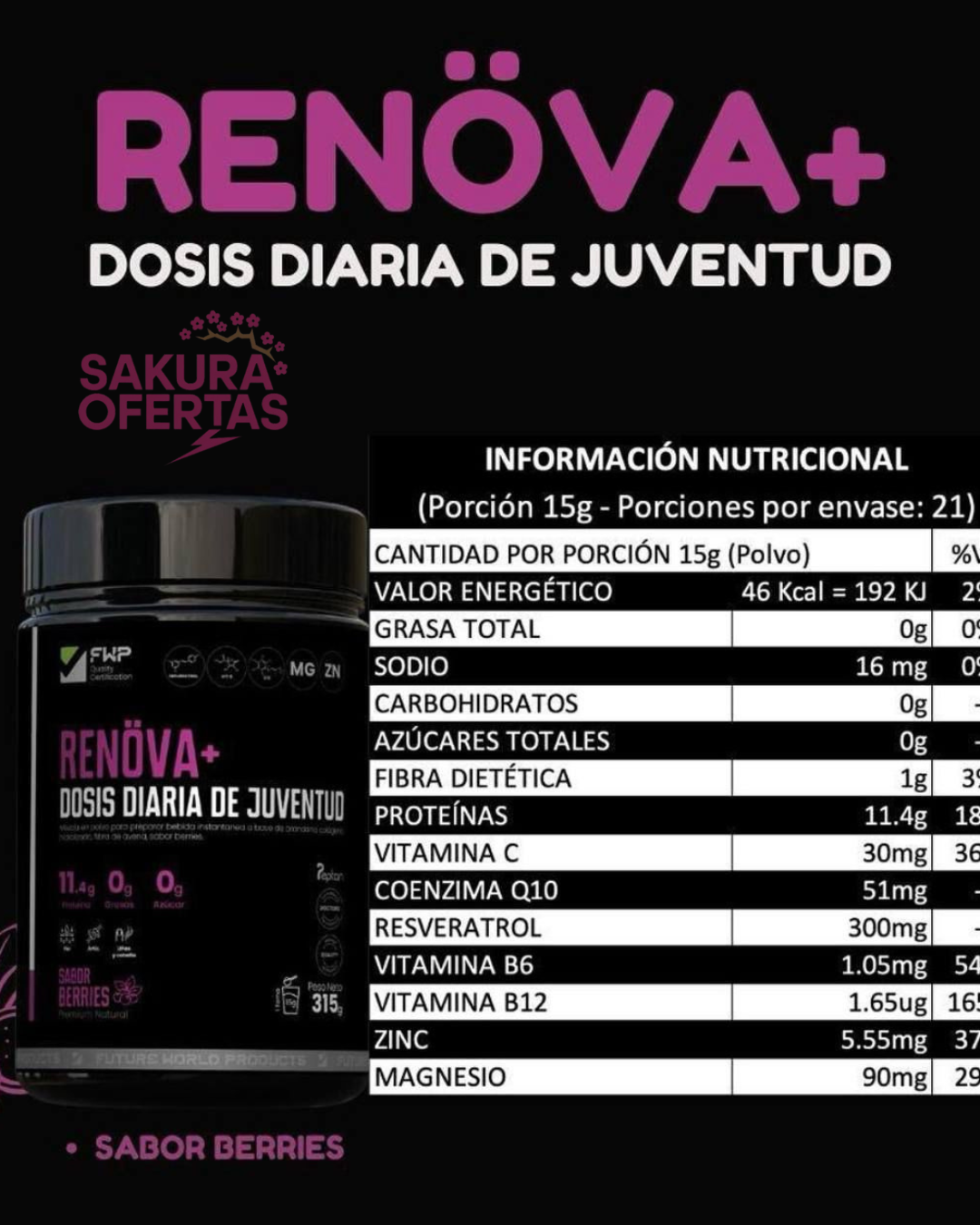 Colágeno Renova Dosis de Juventud