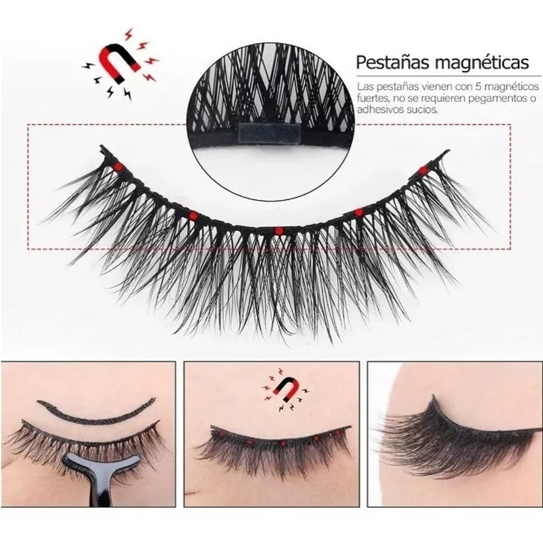 Set de Pestañas Magnéticas